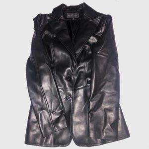 RAMPAGE black leather jacket
